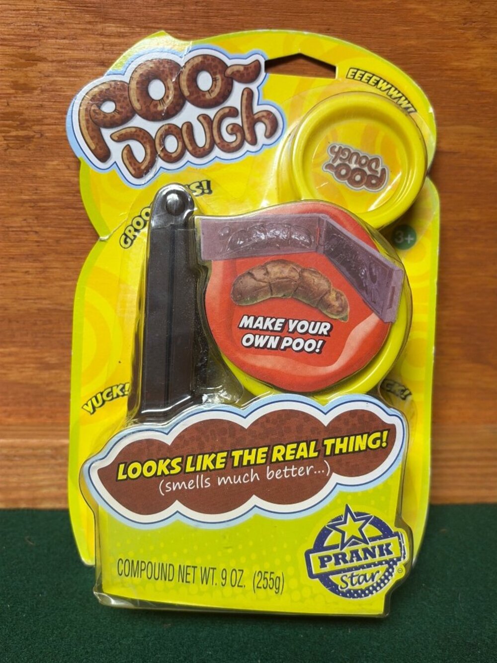 Poo-Dough Prank Toy Set 9 Oz - Mold & Play With Realistic-Looking Compound